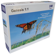 Genesis 1:1 - 100 Piece Puzzle